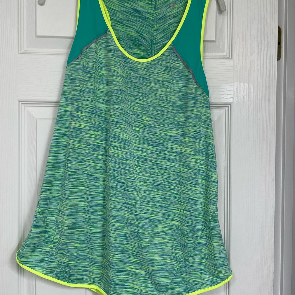 Tangerine Work Out Top Size XL